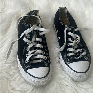 Classic Black Kids Sneakers